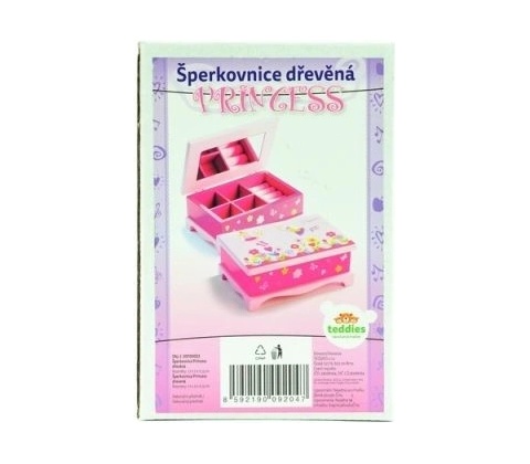 Teddies šperkovnice Princess