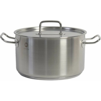 Metalac Kastrol Hluboký kastrol s poklicí 38 cm 25 l INOX PROFESSIONAL