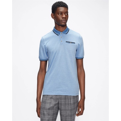 Ted Baker Блуза с яка Ted Baker Men's Chipa Short-Sleeve Polo Shirt - Blue