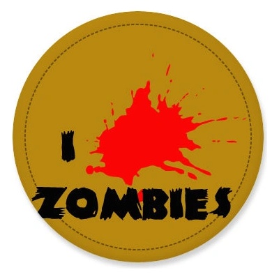 Placka I love zombies