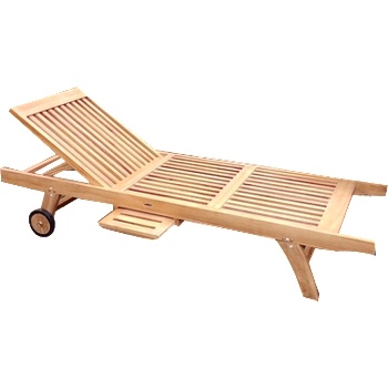 ШЕЗЛОНГ СЪС СТРАНИЧНА ПОСТАВКА ЖАВА ЕКО (0195359)