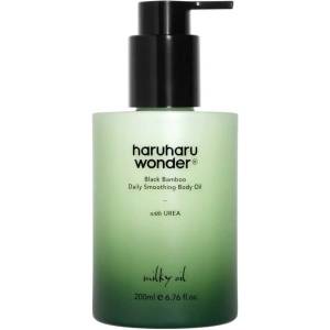 haruharu wonder HARUHARU Black Bamboo Body Oil For Smoothing And Hydration Серум унисекс 200ml