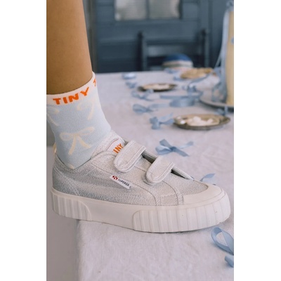 Tinycottons Детски ниски кецове Tinycottons METALLIC SNEAKERS X SUPERGA (SS25.911)