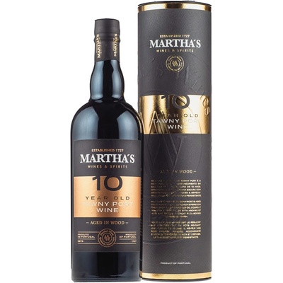 Martha's 10y Tawny 20% 0,75 l (tuba)