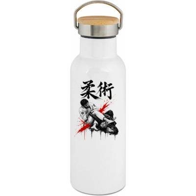 123TRIKO termoska Jiu Jitsu expresivní styl, bojové umění fighter 500 ml