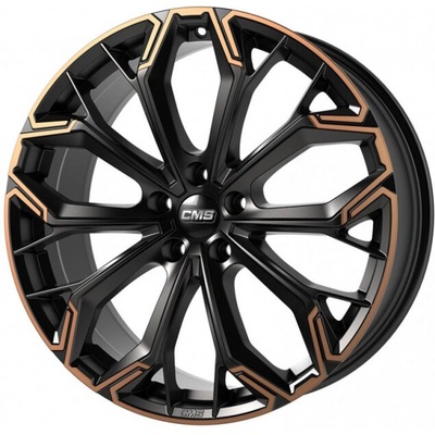 CMS C37 8x19 5x112 ET45 diamond black copper