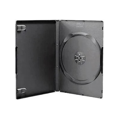 DVD-BOX 14 mm Единична черна за DVD