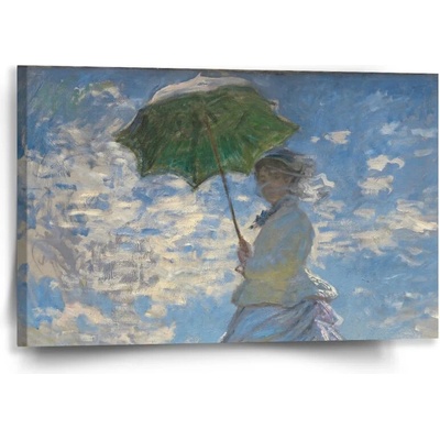 Sablio Obraz Dáma so slnečníkom - Claude Monet - 60x40 cm