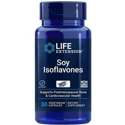 Life Extension Soy Isoflavones, 30 капсули, Life Extension (01649 LE)
