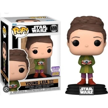 Funko Pop! Movie: Star Wars - Young Leia with Lola San Diego Comic Con Shared Exclusives
