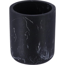 TENDANCE Koupelnový pohár Everist Black Marble černá 250 ml