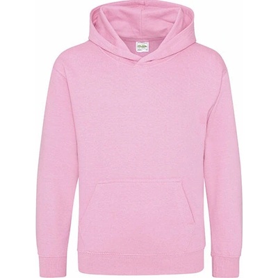 Just Hoods Kids Hoodie Color Baby Pink