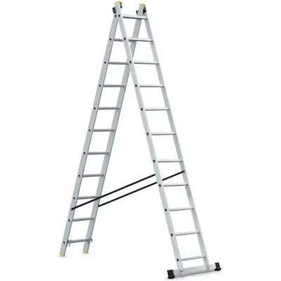 AWTools Алуминиева сгъваема стълба AWTools AW23074/ 2x11 (AW23074)
