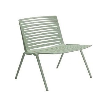 Fast Hliníková nízká židle Zebra, 74x65x71 cm, hliník