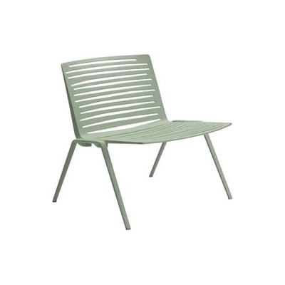 Fast Hliníková nízká židle Zebra, 74x65x71 cm, hliník bílá white