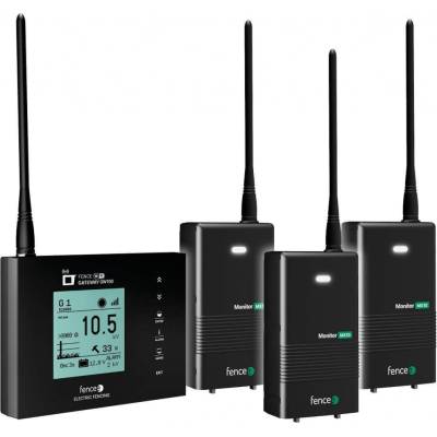 Fencee Univerzální monitorovací sada ohradníku - WiFi Gateway - 3 × Monitor MX10 - Sledování v aplikaci