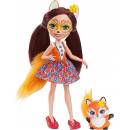 Mattel Enchantimals se zvířátkem liškou Felicity fox