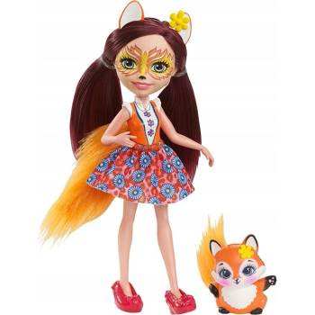 Mattel Enchantimals se zvířátkem liškou Felicity fox