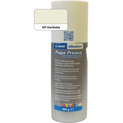 Farba na škáry Mapei Fuga Fresca Karibská 160 g FUGAFRESCA137