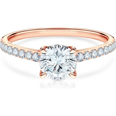 SAVICKI Годежен пръстен Share Your Love: розово злато, лабораторен диамант