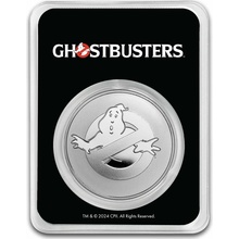 9Fine Mint Stříbrná mince 2 $ Ghostbusters No Ghost Logo TEP 2024 1 oz