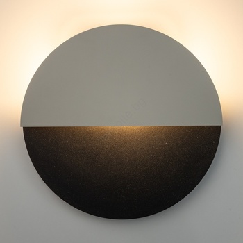 Sigma Led аплик luna led/7w/230v Ø 36 см черен/бежов (si0429)