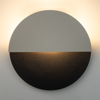 Sigma Led аплик luna led/7w/230v Ø 36 см черен/бежов (si0429)