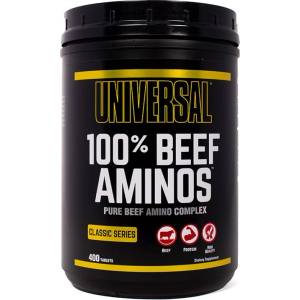 Universal Nutrition 100% Beef Aminos, 400 Tablets - fitnesdobavki - 70,21 лв