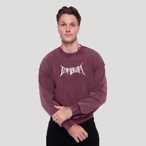 GymBeam Суичър Spike Burgundy XL