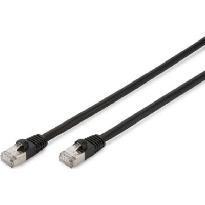 Digitus DK-1644-100/BL-O CAT 6 S-FTP, Cu, PE, AWG 27/7, 10m, černý