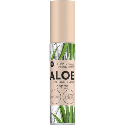 Bell HYPOAllergenic Течен коректор за очи с алое вера, SPF25, 002 Peach, 4.8 g