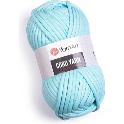 YarnArt Pletací / háčkovací příze CORD YARN 775 světle tyrkysová, jednobarevná 250g/73m