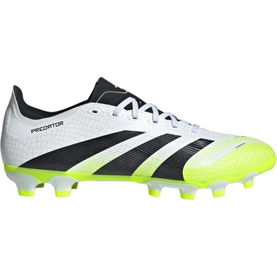 Adidas Футболни бутонки Adidas Predator League Adults Multi Ground Football Boots - White/Blk/Lemon