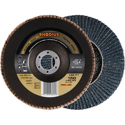 Rhodius Brúsny lamelový kotúč 150 x 22,23 mm K40 303615