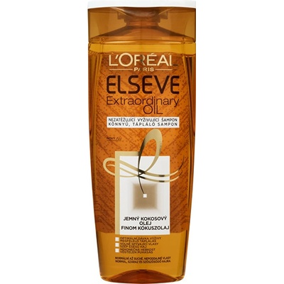 L'Oréal Elseve Extraordinary Oil Coconut šampón pre normálne až suché vlasy 250 ml