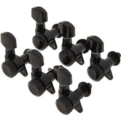 Schaller M6 135 Locking 6L Black Ladící mechanika pro kytaru