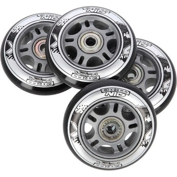 Nils Extreme PU 80 mm + Abec9 82 A 4 ks