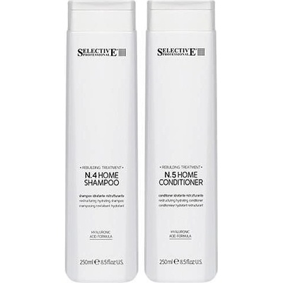 Selective Professional Поддържащ комплект за възстановяване на увредена коса Selective Rebuilding Home