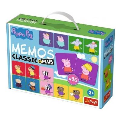 Trefl Trefl: Classic&Plus - игра за памет с прасенцето Пепа