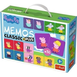 Trefl Trefl: Classic&Plus - игра за памет с прасенцето Пепа
