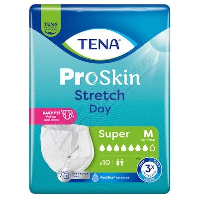 TENA Proskin Stretch Day Super M 10 ks