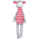 Freedog Dog Toy - Плюшено магаре със звук - червено, 45 см