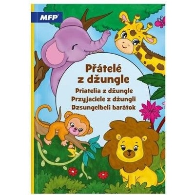 Maľovanka A4 Pratelia z džungle