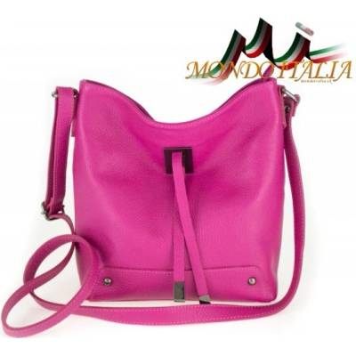 Made in Italy kabelka na rameno 825 fuxia