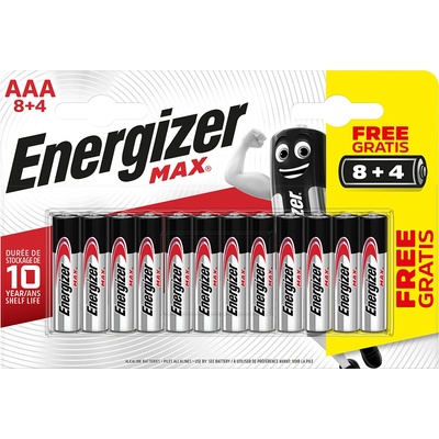 Energizer MAX AAA 12ks EU019