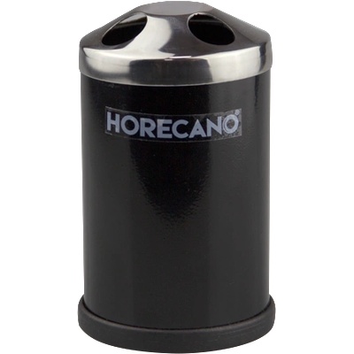 Horecano HORECANO-Поставка за четки за зъби Ø7xh11cm ЧЕРНА (4711.22. 711. S) (016244)