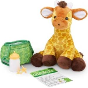 Melissa & Doug Плюшена играчка - Бебе жирафче - Melissa & Doug (40452)