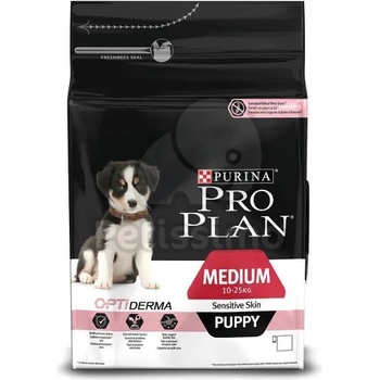 Image 1 of PRO PLAN OptiDerma Puppy Medium Sensitive Skin 3 kg