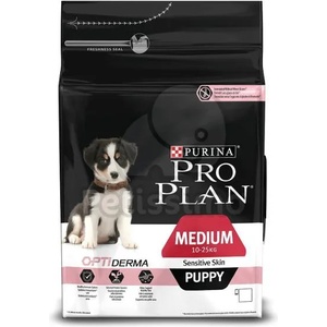 PRO PLAN OptiDerma Puppy Medium Sensitive Skin 3 kg