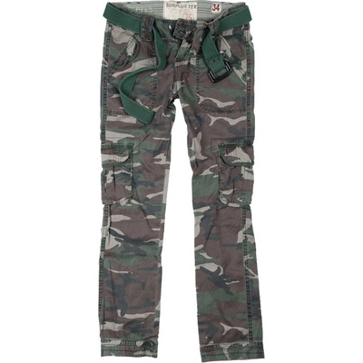 Kalhoty Surplus Premium slimmy woodland